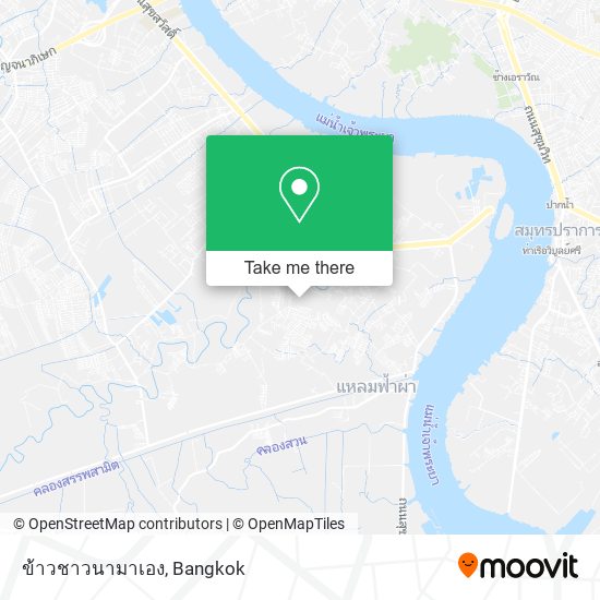 ข้าวชาวนามาเอง map