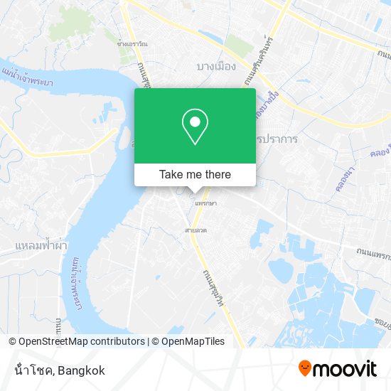 น้ําโชค map