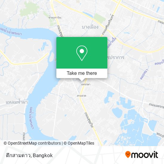 ตึกสามดาว map
