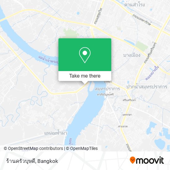 ร้านครัวบุษดี map