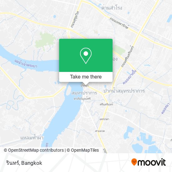 รินทร์ map