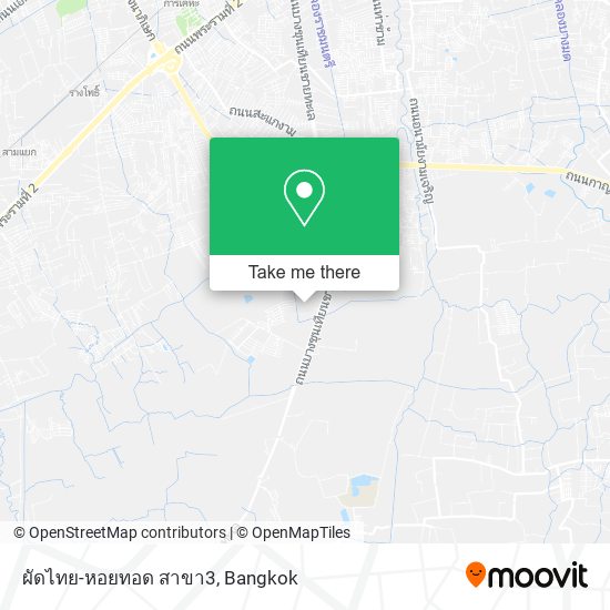 ผัดไทย-หอยทอด สาขา3 map