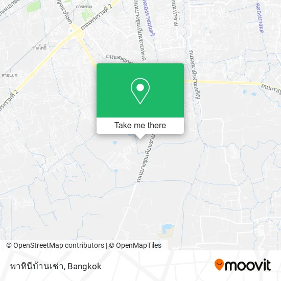 พาทินีบ้านเช่า map
