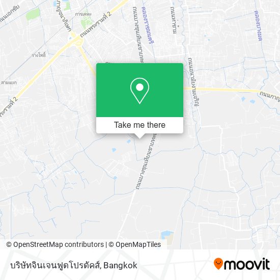 บริษัทจินเจนฟูดโปรดัคส์ map