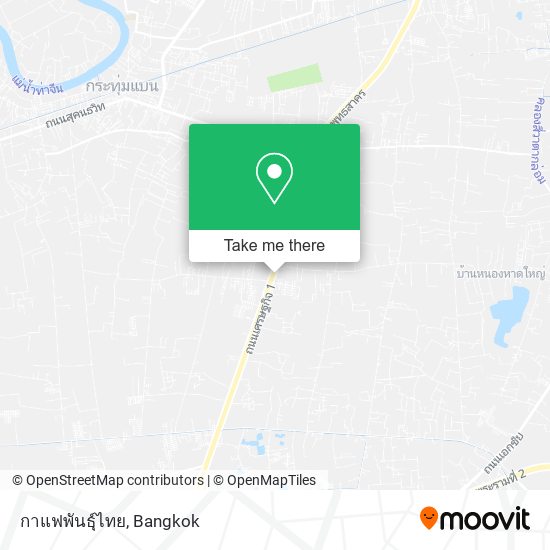 กาแฟพันธุ์ไทย map