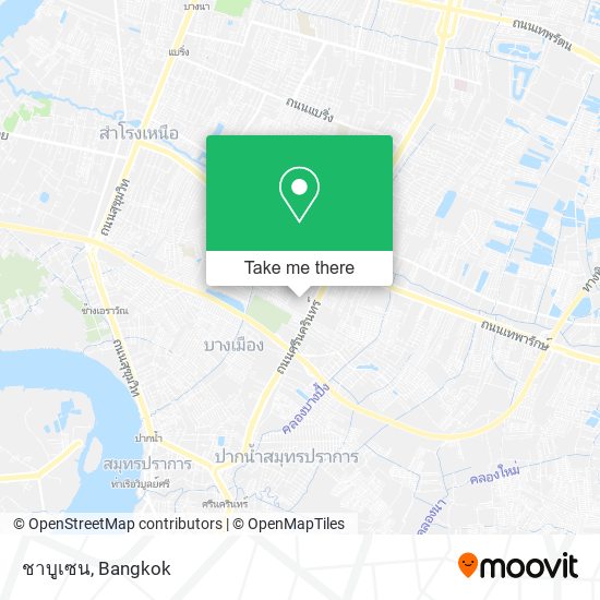 ชาบูเซน map