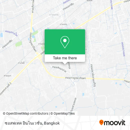 ซอสฟเทค อินโนเวชั่น map