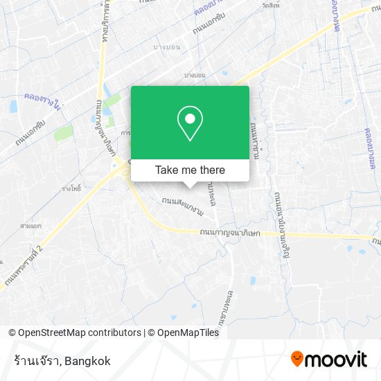 ร้านเจ๊รา map