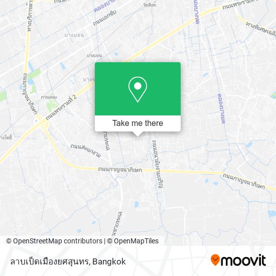 ลาบเป็ดเมืองยศสุนทร map