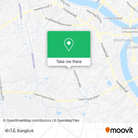พักไม้ map