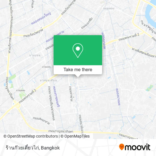 ร้านก๊วยเตี๋ยวไก่ map