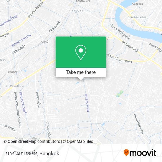 บางโมดเรซซิ่ง map