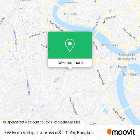 บริษัท แสงเจริญอุตสาหกรรมเรือ จํากัด map