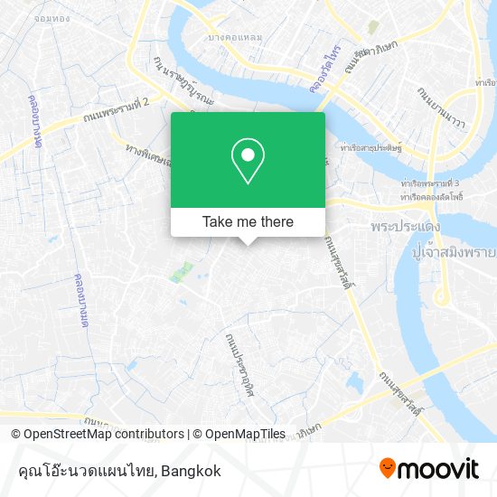 คุณโอ๊ะนวดแผนไทย map