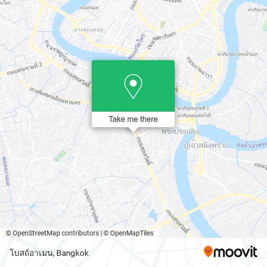 โบสถ์อาเมน map