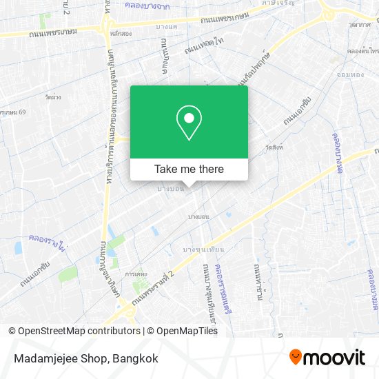 Madamjejee Shop map