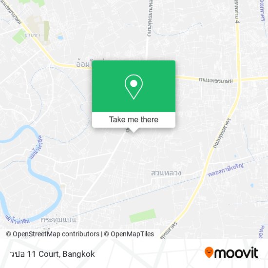 วปอ 11 Court map