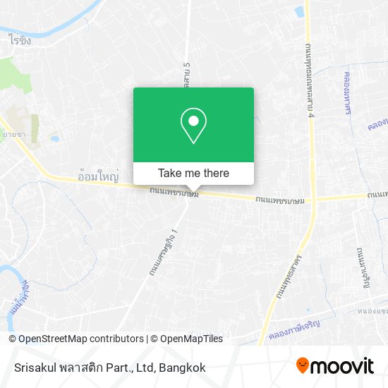 Srisakul พลาสติก Part., Ltd map