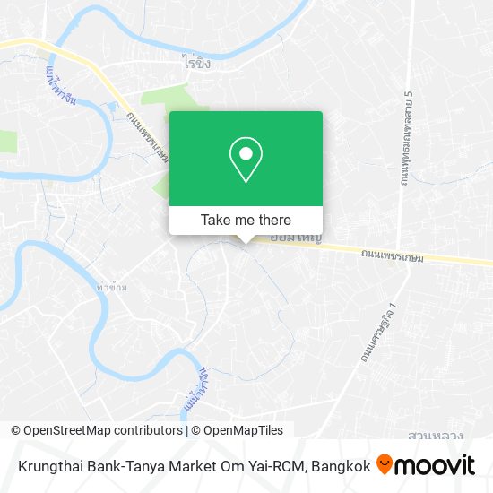 Krungthai Bank-Tanya Market Om Yai-RCM map
