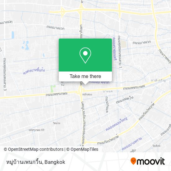 หมู่บ้านเพนกวิ้น map