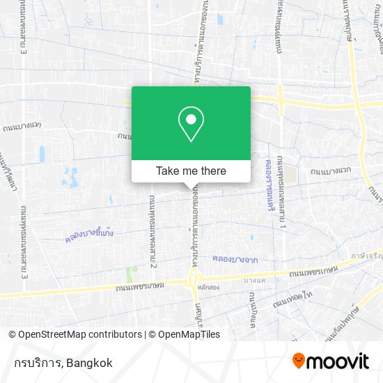 กรบริการ map