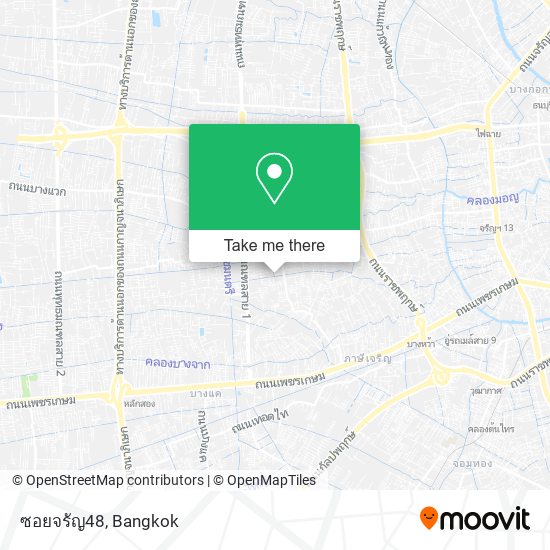 ซอยจรัญ48 map