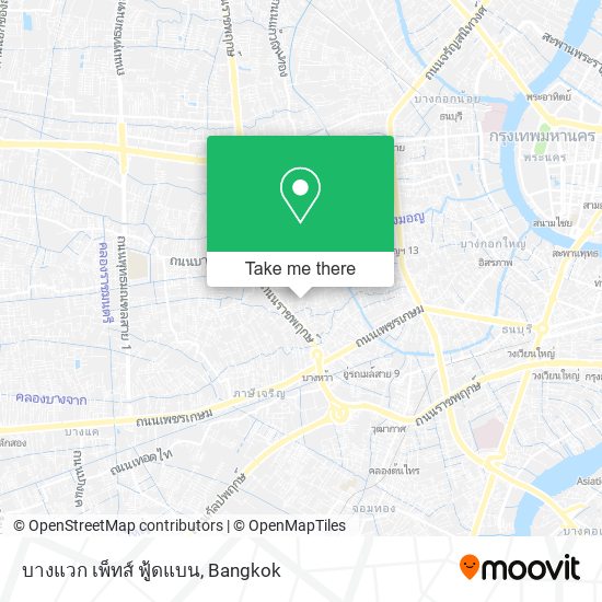 บางแวก เพ็ทส์ ฟู้ดแบน map