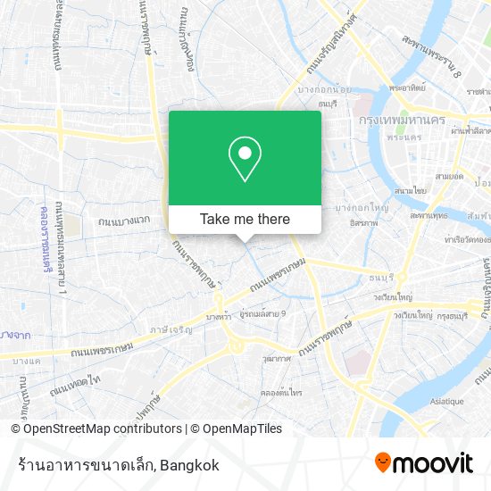 ร้านอาหารขนาดเล็ก map