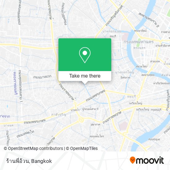 ร้านพี่อ้วน map