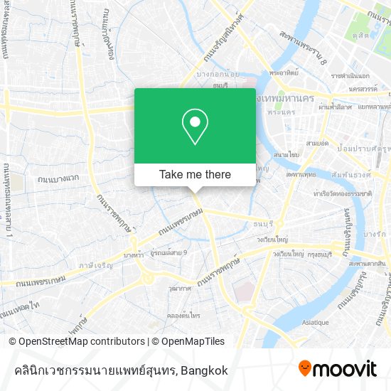 คลินิกเวชกรรมนายแพทย์สุนทร map