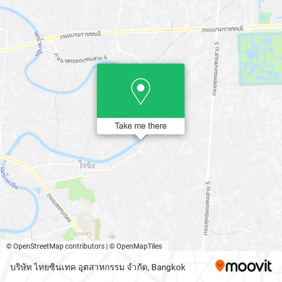 บริษัท ไทยซินเทค อุตสาหกรรม จํากัด map