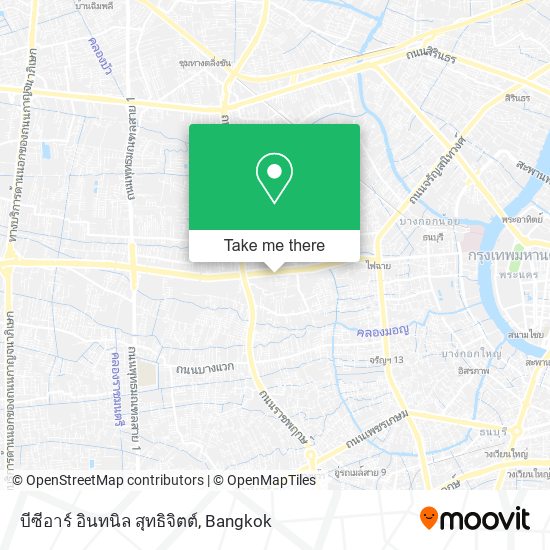 บีซีอาร์ อินทนิล สุทธิจิตต์ map