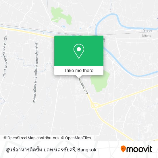 ศูนย์อาหารติดปั๊ม ปตท นครชัยศรี map