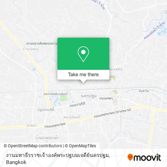 งานมหาธีรราชเจ้าองค์พระปฐบมเจดีย์นครปฐม map