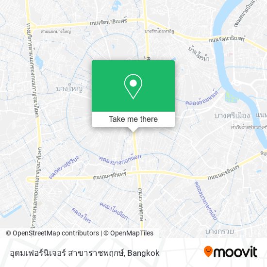 อุดมเฟอร์นิเจอร์ สาขาราชพฤกษ์ map