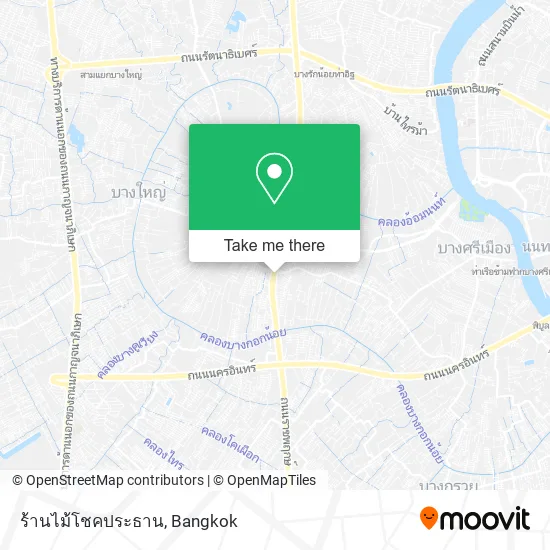 ร้านไม้โชคประธาน map