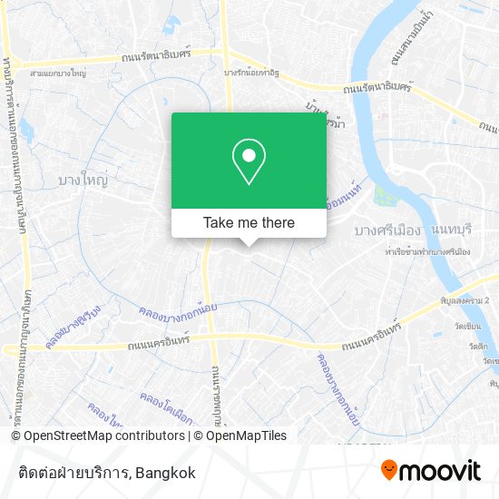 ติดต่อฝ่ายบริการ map