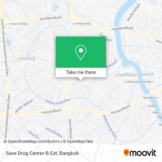 Save Drug Center-B.Ext map