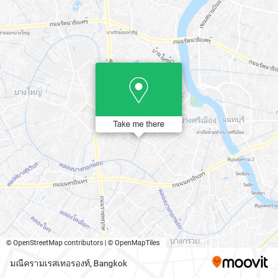 มณีครามเรสเทอรองท์ map