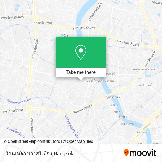 ร้านเหล็ก บางศรีเมือง map