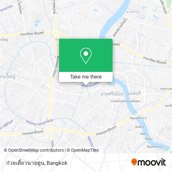 ก๋วยเตี๋ยวนายตูน map