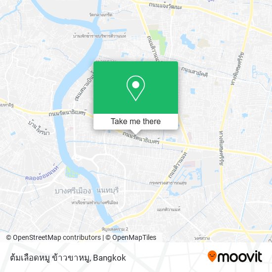 ต้มเลือดหมู ข้าวขาหมู map