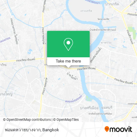 พ่อมดหวายบางจาก map
