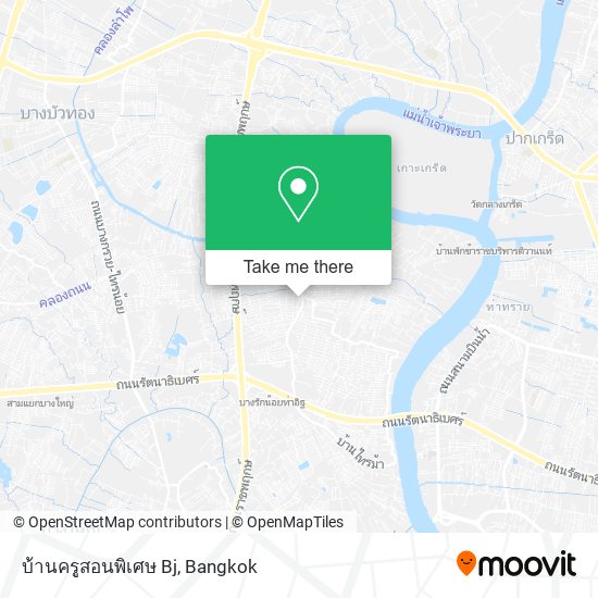 บ้านครูสอนพิเศษ Bj map