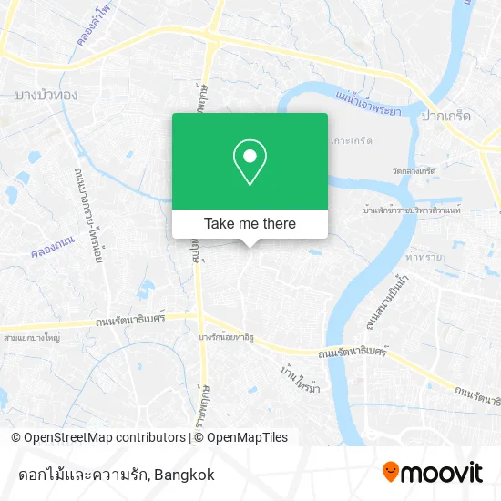 ดอกไม้และความรัก map