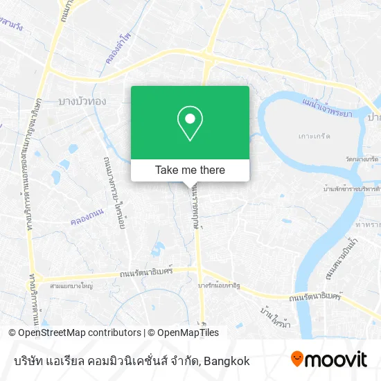 บริษัท แอเรียล คอมมิวนิเคชั่นส์ จํากัด map