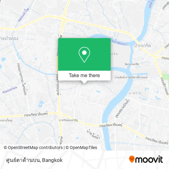ศูนย์ตาด้านบน map