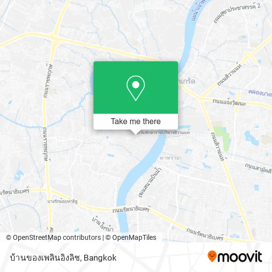 บ้านของเพลินอิงลิช map