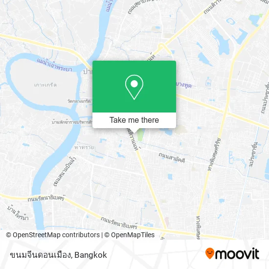 ขนมจีนดอนเมือง map