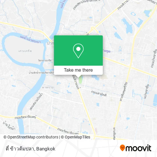 ตี๋ ข้าวต้มปลา map
